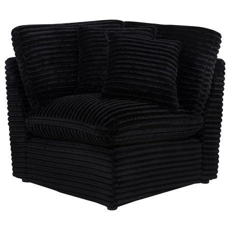  Coaster Furniture Collins 610360P-SETA 7-piece Modular Power Reclining Sectional - Black IMAGE 14