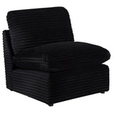  Coaster Furniture Collins 610360P-SETA 7-piece Modular Power Reclining Sectional - Black IMAGE 6