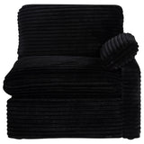  Coaster Furniture Collins 610360RRP Modular RAF Power Recliner - Black IMAGE 12