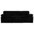  Coaster Furniture Collins 610361P Modular Power Sofa - Black IMAGE 1