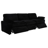  Coaster Furniture Collins 610361P Modular Power Sofa - Black IMAGE 11