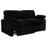  Coaster Furniture Collins 610362P Modular Power Loveseat - Black IMAGE 13