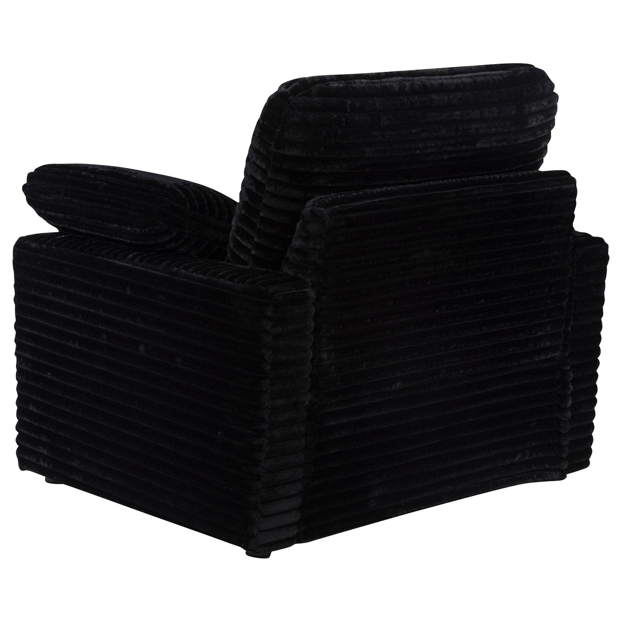  Coaster Furniture Collins 610363P Upholstered Power Recliner Chair - Black IMAGE 10