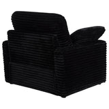  Coaster Furniture Collins 610363P Upholstered Power Recliner Chair - Black IMAGE 14