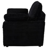  Coaster Furniture Collins 610363P Upholstered Power Recliner Chair - Black IMAGE 8