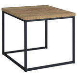  Coaster Furniture Straden 700144 3-piece Engineered Wood Coffee Table Set - Mango/Black IMAGE 3