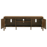  Coaster Furniture Thori 701672 63-inch 2-door TV Stand Media Console - Dark Brown IMAGE 10