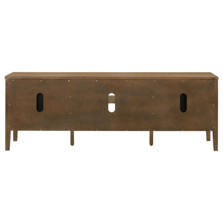  Coaster Furniture Thori 701672 63-inch 2-door TV Stand Media Console - Dark Brown IMAGE 11