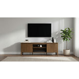  Coaster Furniture Thori 701672 63-inch 2-door TV Stand Media Console - Dark Brown IMAGE 4
