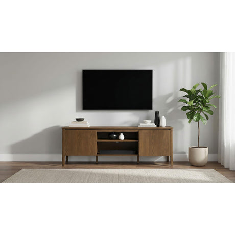 Coaster Furniture Thori 701672 63-inch 2-door TV Stand Media Console - Dark Brown IMAGE 4