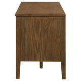  Coaster Furniture Thori 701672 63-inch 2-door TV Stand Media Console - Dark Brown IMAGE 5