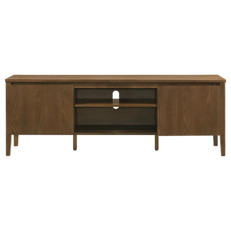  Coaster Furniture Thori 701672 63-inch 2-door TV Stand Media Console - Dark Brown IMAGE 7