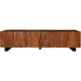  Coaster Furniture Trask 701790 86-inch Wood TV Stand Media Console - Mango Brown IMAGE 4
