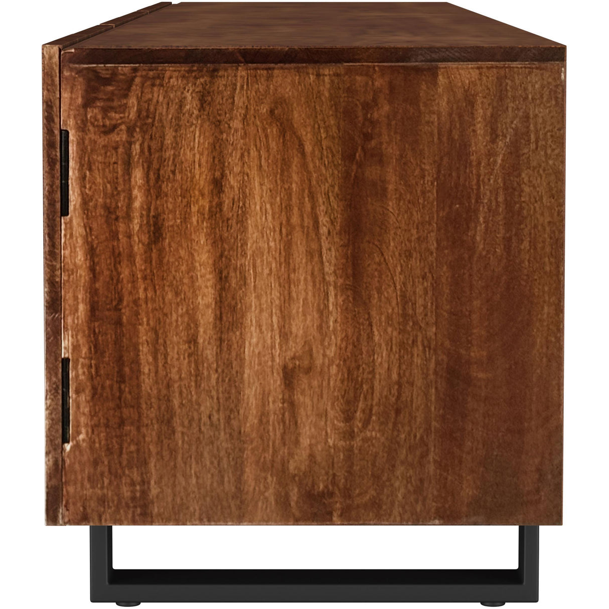  Coaster Furniture Trask 701790 86-inch Wood TV Stand Media Console - Mango Brown IMAGE 6