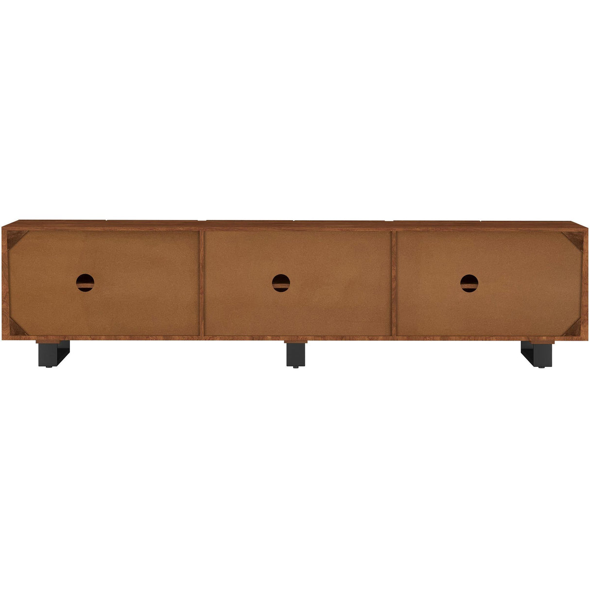  Coaster Furniture Trask 701790 86-inch Wood TV Stand Media Console - Mango Brown IMAGE 8