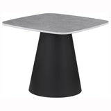  Coaster Furniture Eason 703500 2-piece Cocktail Coffee Table Set - Concrete/Black IMAGE 8