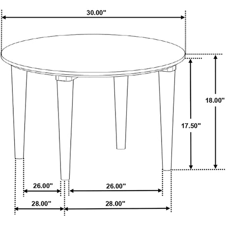  Coaster Furniture Aldis 703718-S3 3-piece Coffee and End Table Set - White IMAGE 10