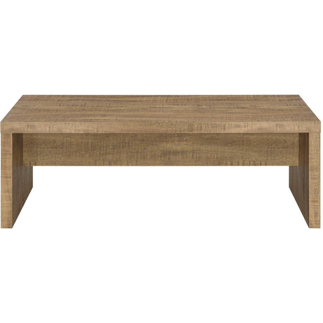  Coaster Furniture Lynette 704128-S2 2-piece Rectangular Coffee and End Table Set - Mango IMAGE 7