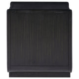  Coaster Furniture Leandro 704637 1-drawer Wood Occasional End Table - Burnished Black IMAGE 6