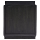  Coaster Furniture Leandro 704638-S3 3-piece Wood Coffee and End Table Set - Burnished Black IMAGE 4