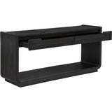  Coaster Furniture Leandro 704639 2-drawer Entryway Sofa Console Table - Burnished Black IMAGE 3