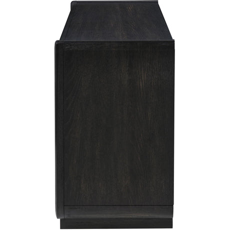  Coaster Furniture Leandro 704639 2-drawer Entryway Sofa Console Table - Burnished Black IMAGE 6