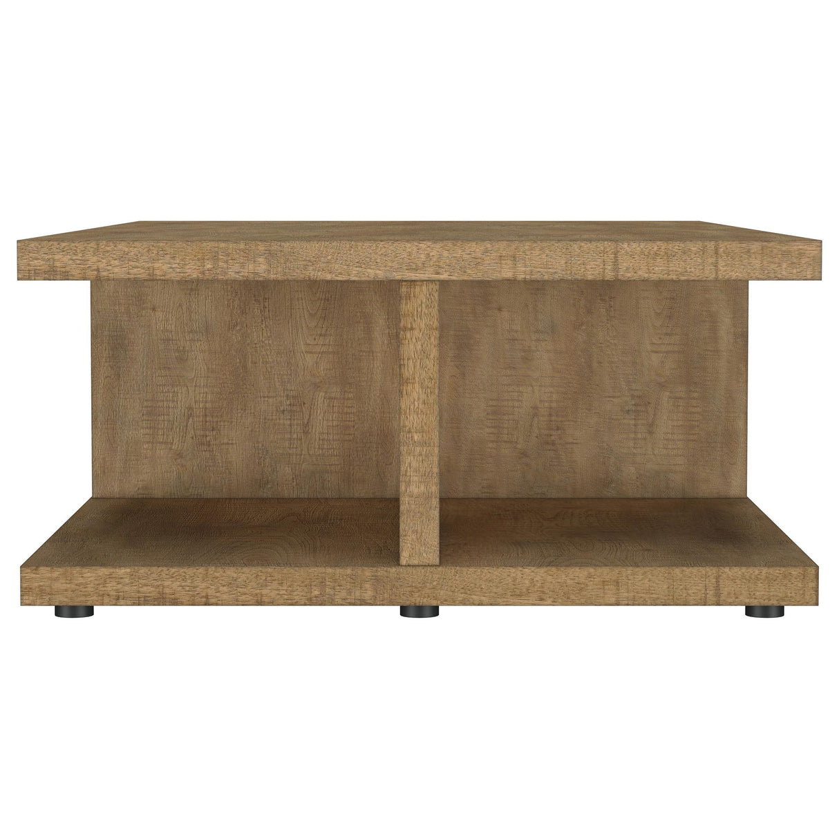  Coaster Furniture Cortona 706178 Square Engineered Wood Coffee Table - Mango IMAGE 3