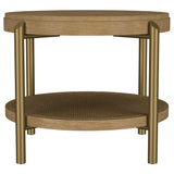 Coaster Furniture Arini 706188-S2 2-piece Round Coffee and End Table Set - Sand Wash IMAGE 14