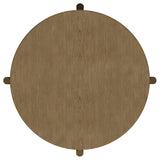  Coaster Furniture Arini 706188-S2 2-piece Round Coffee and End Table Set - Sand Wash IMAGE 3