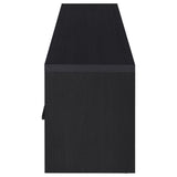  Coaster Furniture Murray 706213 70-inch 2-door TV Stand Media Console - Black IMAGE 7