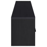  Coaster Furniture Murray 706213 70-inch 2-door TV Stand Media Console - Black IMAGE 8