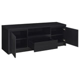 Coaster Furniture Winfield 706222 60-inch 2-door TV Stand Media Console - Black IMAGE 9