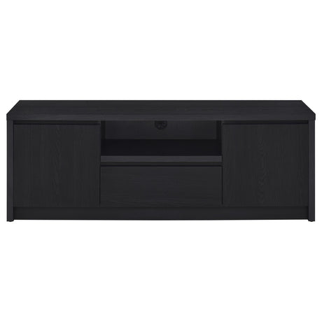  Coaster Furniture Winfield 706222-SET 3-piece Entertainment Center 60-inch TV Stand - Black IMAGE 12