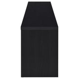  Coaster Furniture Winfield 706222-SET 3-piece Entertainment Center 60-inch TV Stand - Black IMAGE 3