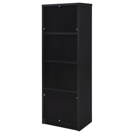  Coaster Furniture Winfield 706224 3-shelf Media Tower Entertainment Pier - Black IMAGE 10