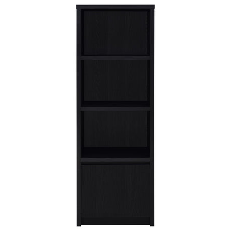  Coaster Furniture Winfield 706224 3-shelf Media Tower Entertainment Pier - Black IMAGE 11