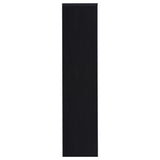  Coaster Furniture Winfield 706224 3-shelf Media Tower Entertainment Pier - Black IMAGE 3
