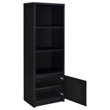  Coaster Furniture Winfield 706224 3-shelf Media Tower Entertainment Pier - Black IMAGE 8