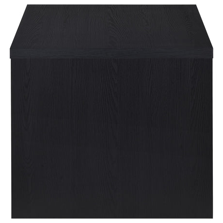 Coaster Furniture Knapp 706227 Engineered Wood Square End Table - Black IMAGE 4