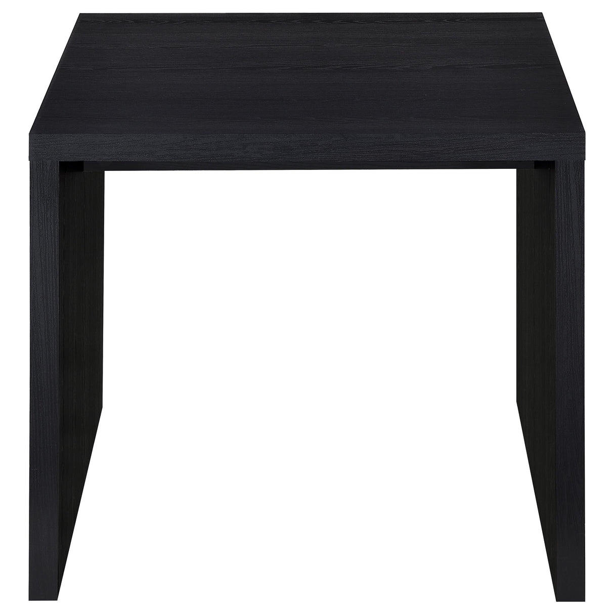  Coaster Furniture Knapp 706227 Engineered Wood Square End Table - Black IMAGE 8