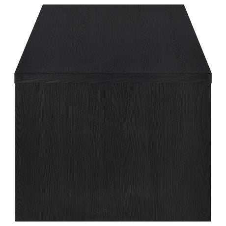  Coaster Furniture Knapp 706228 Lift Top Coffee Table with Dual Drawers - Black IMAGE 7