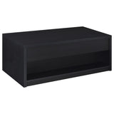  Coaster Furniture Knapp 706228-S2 2-piece Lift Top Coffee Table Set - Black IMAGE 2