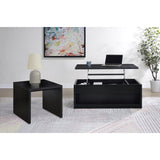  Coaster Furniture Knapp 706228-S2 2-piece Lift Top Coffee Table Set - Black IMAGE 9