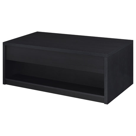  Coaster Furniture Knapp 706228-S3 3-piece Lift Top Coffee Table Set - Black IMAGE 5