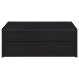  Coaster Furniture Knapp 706228-S3 3-piece Lift Top Coffee Table Set - Black IMAGE 9