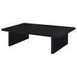  Coaster Furniture Max 706278 Rectangular Engineered Laminate Coffee Table - Black IMAGE 1