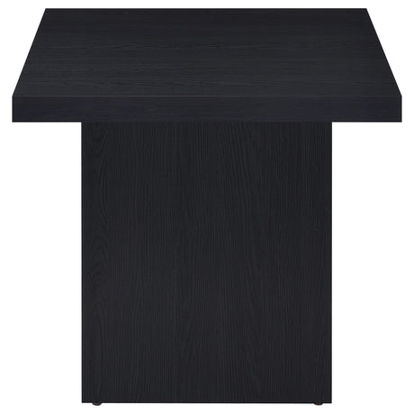  Coaster Furniture Max 706278-S2 2-piece Rectangular Coffee and End Table Set - Black IMAGE 12