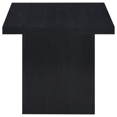  Coaster Furniture Max 706278-S2 2-piece Rectangular Coffee and End Table Set - Black IMAGE 3
