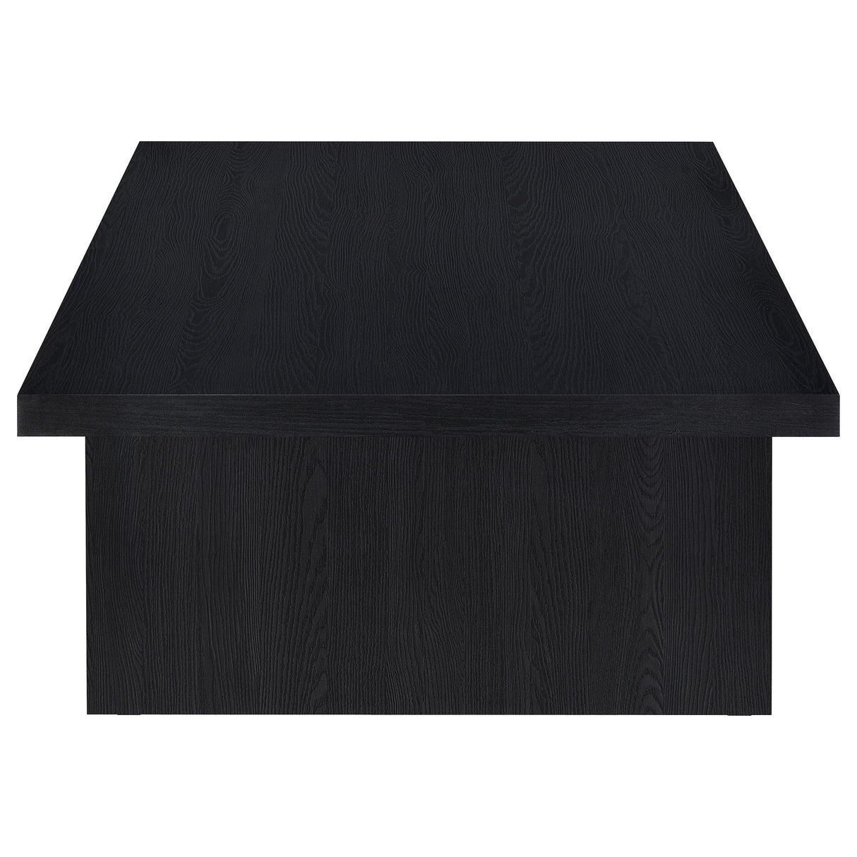  Coaster Furniture Max 706278-S2 2-piece Rectangular Coffee and End Table Set - Black IMAGE 5