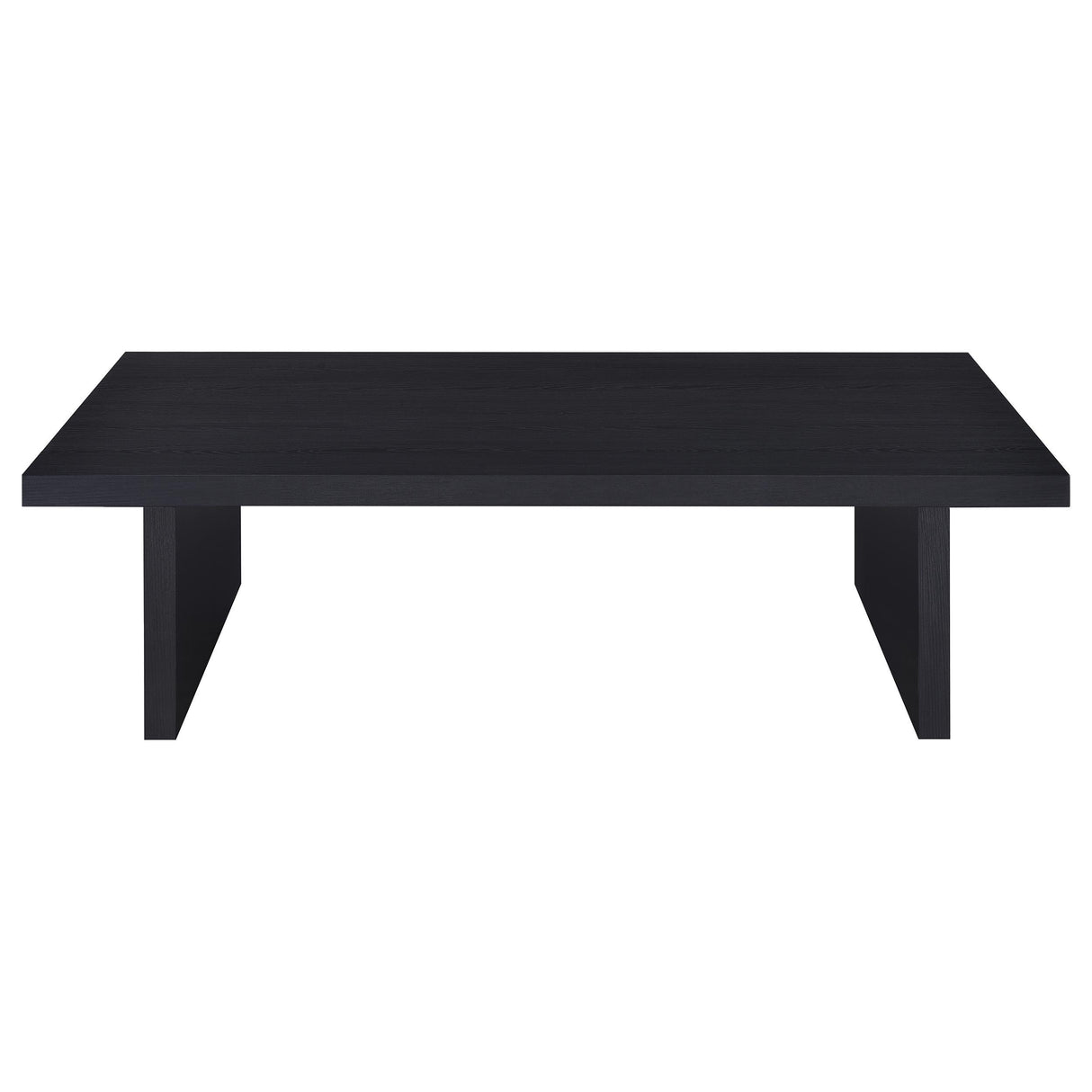  Coaster Furniture Max 706278-S3 3-piece Rectangular Coffee and End Table Set - Black IMAGE 11